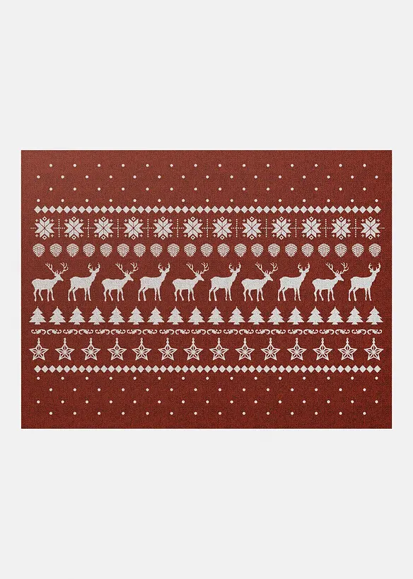 Paillasson avec imprimé de Noël, bonprix