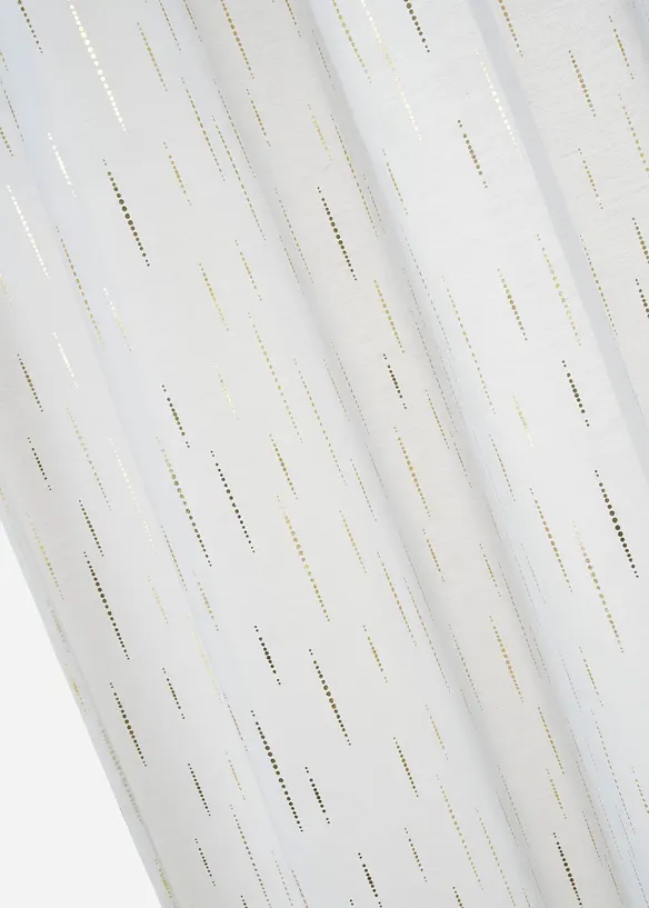 Voilage en batiste à imprimé brillant, aussi en XXL (1 pce), bonprix