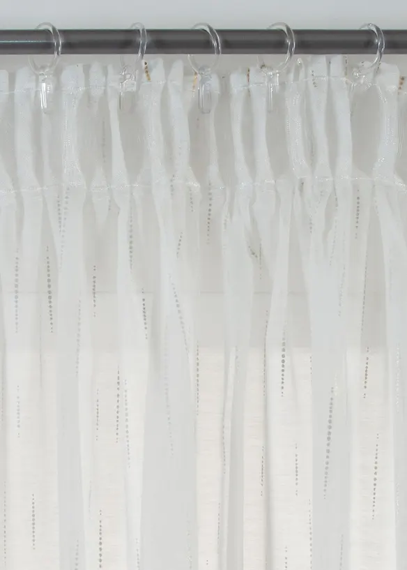 Voilage en batiste à imprimé brillant, aussi en XXL (1 pce), bonprix