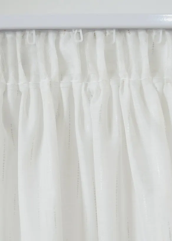 Voilage en batiste à imprimé brillant, aussi en XXL (1 pce), bonprix