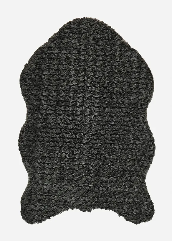 Tapis lavable, effet peau de mouton, bonprix