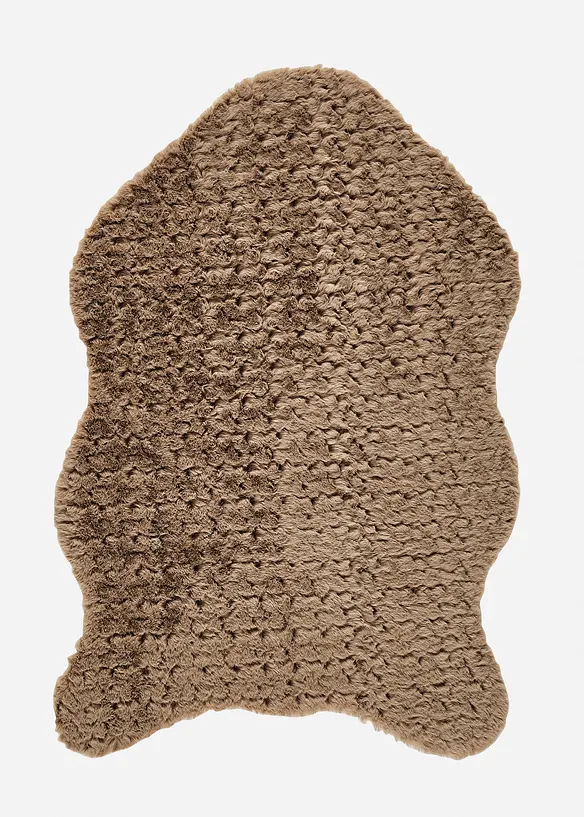 Tapis lavable, effet peau de mouton, bonprix