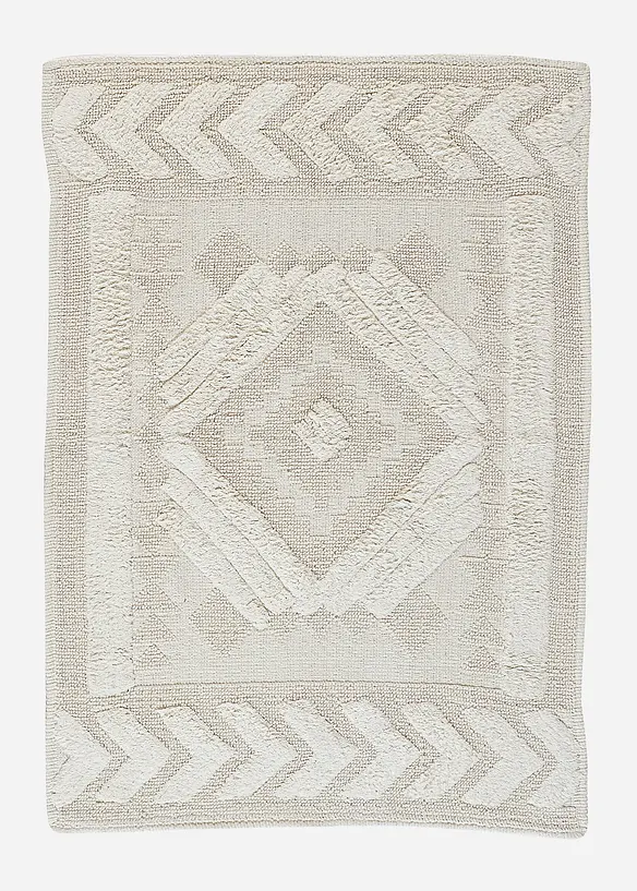 Tapis de bain à motif en relief, bonprix