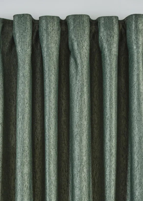 Rideau en velours, effet froissé (1 pce), bonprix