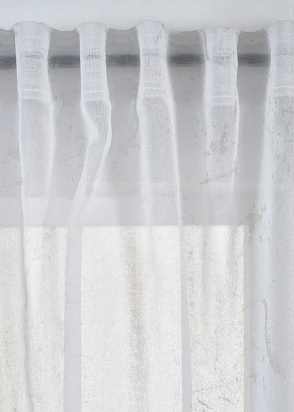 Voilage à imprimé brillant (1 pce), bonprix