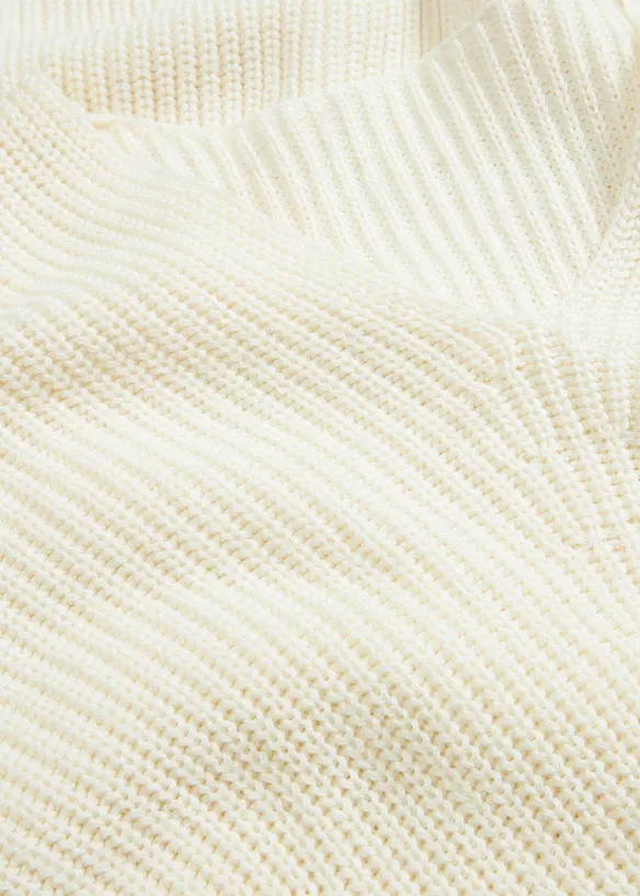 Pull oversize en laine m&eacute;lang&eacute;e, bonprix