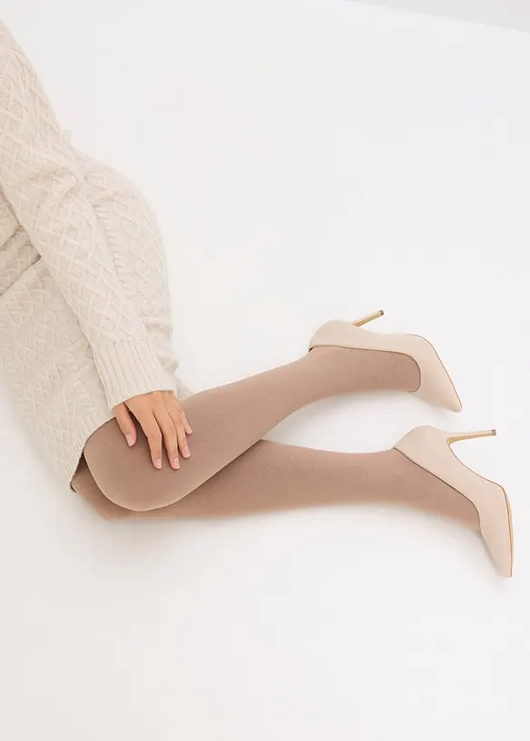 Collant thermique 150den avec doublure polaire, bonprix