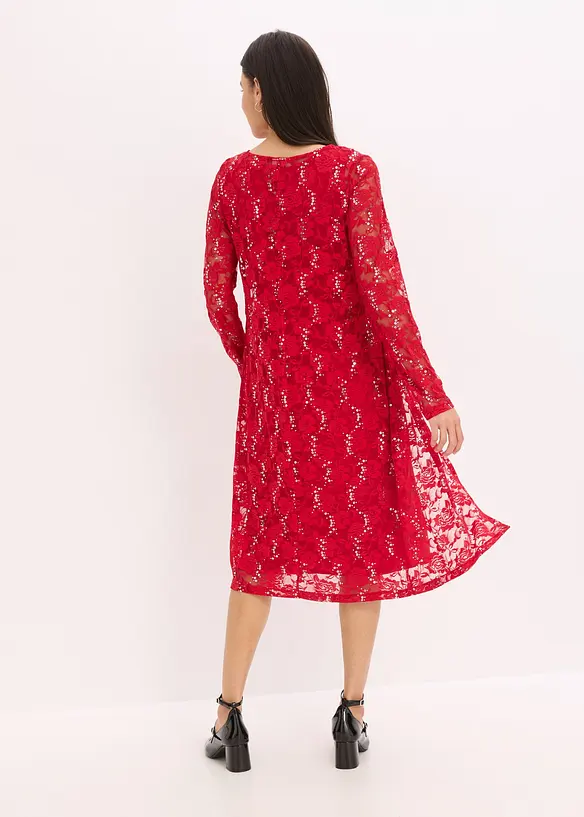 Robe à dentelle (ens. 2 pces), bonprix