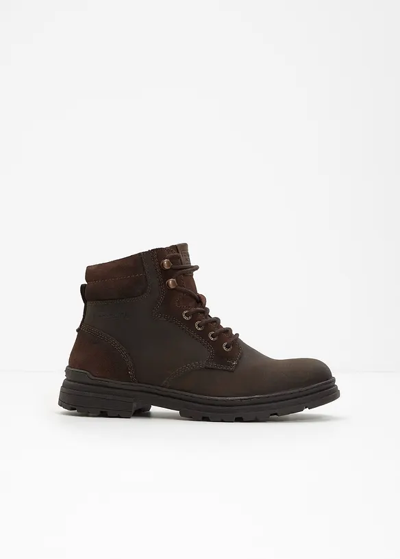 Bottes Plates Lacées TOD'S En Cuir Marron Camel - Pointure 35.5 - Occasion, Excellent état