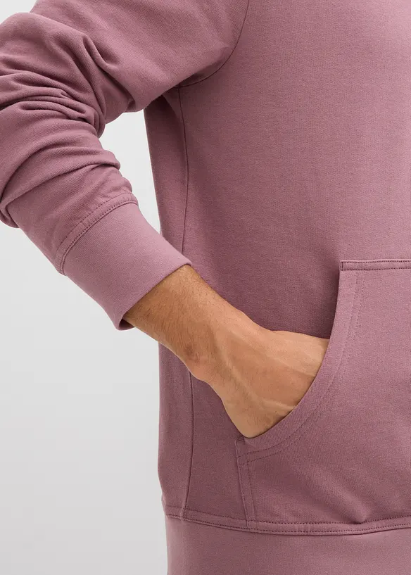 Sweat à capuche 100% coton, bonprix