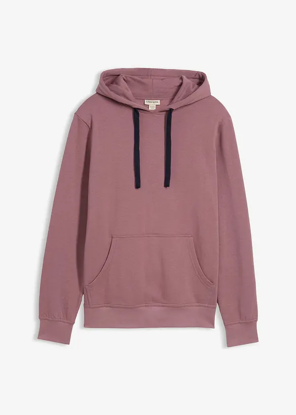 Sweat à capuche 100% coton, bonprix