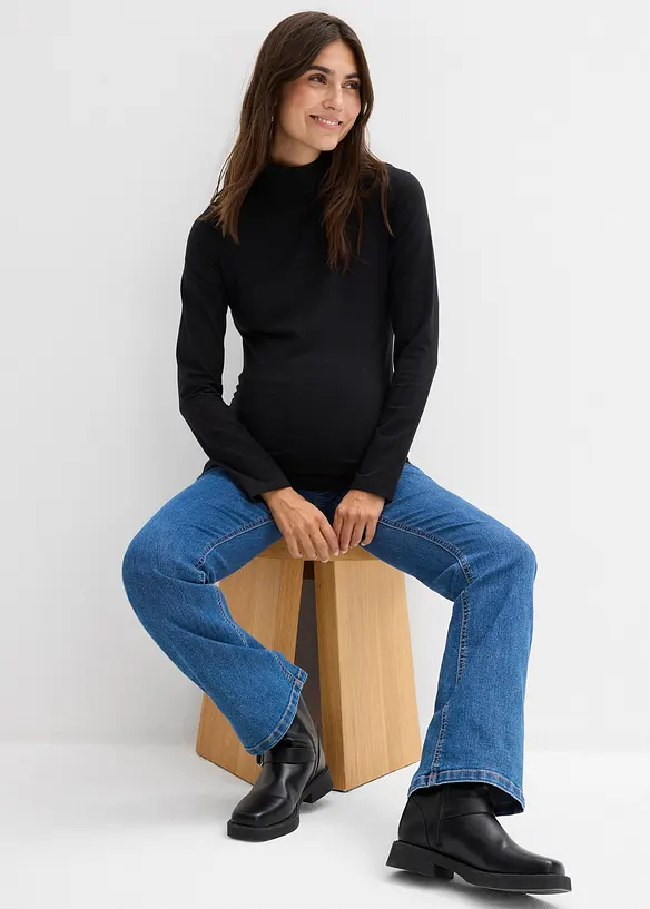 T-shirt de grossesse en coton extensible, bonprix