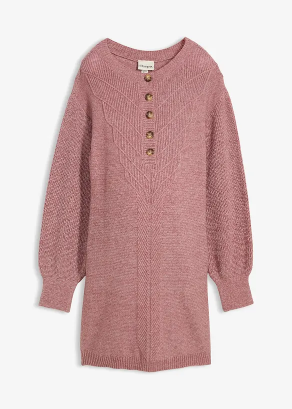 Robe boutonnée de grossesse et d’allaitement, bonprix