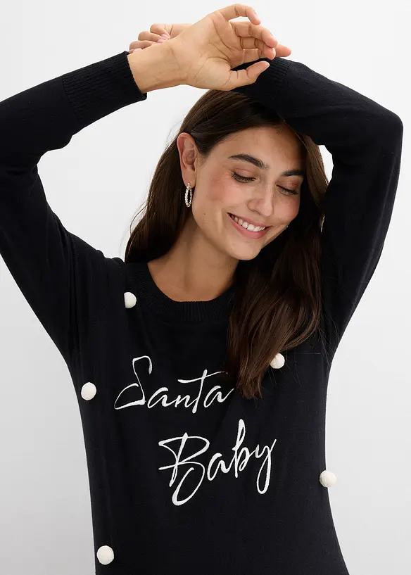 Pull de Noël pour la grossesse, bonprix