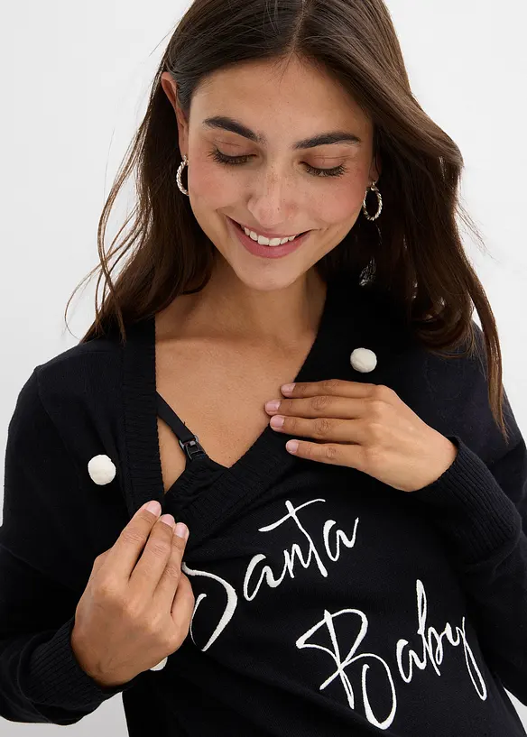 Pull de Noël pour la grossesse, bonprix