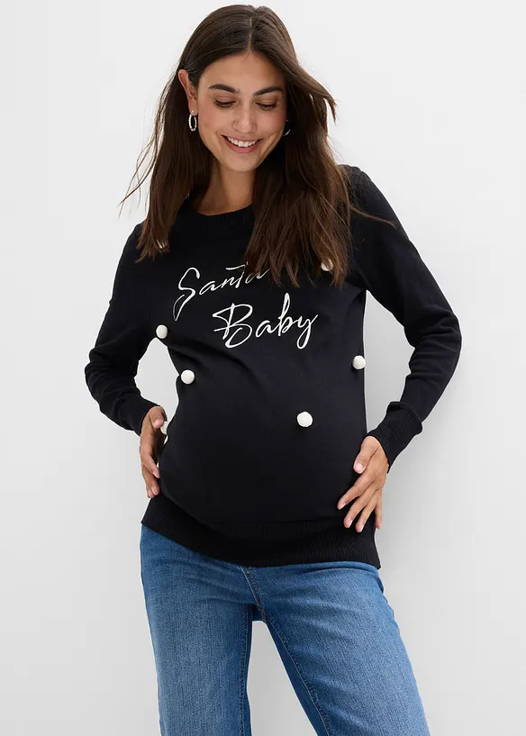 Pull de Noël pour la grossesse, bonprix