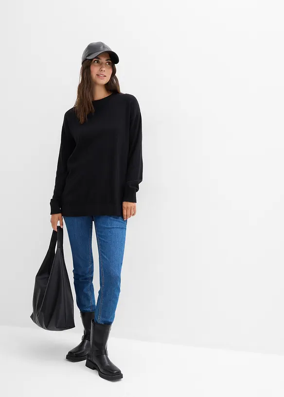 Pull de grossesse doux avec fentes pour l’allaitement, bonprix