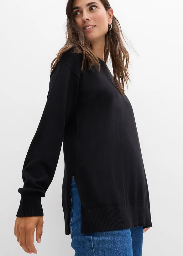 Pull de grossesse doux avec fentes pour l’allaitement, bonprix