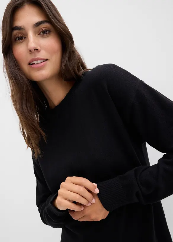 Pull de grossesse doux avec fentes pour l’allaitement, bonprix