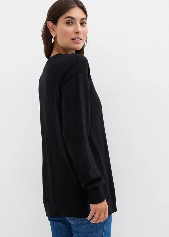 Pull de grossesse doux avec fentes pour l’allaitement, bonprix