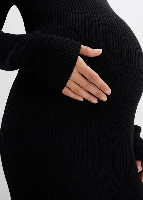 Robe de grossesse et d’allaitement en maille, bonprix