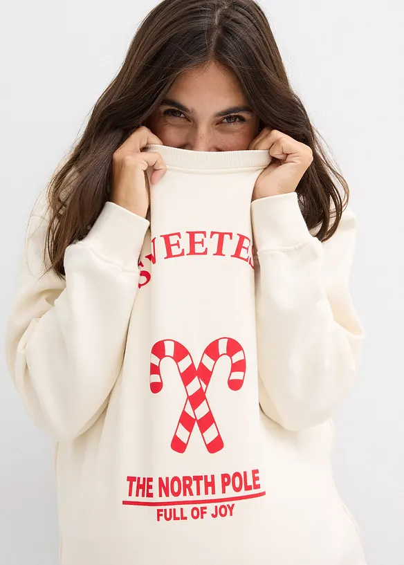 Sweat-shirt doux pour la grossesse et l’allaitement, bonprix