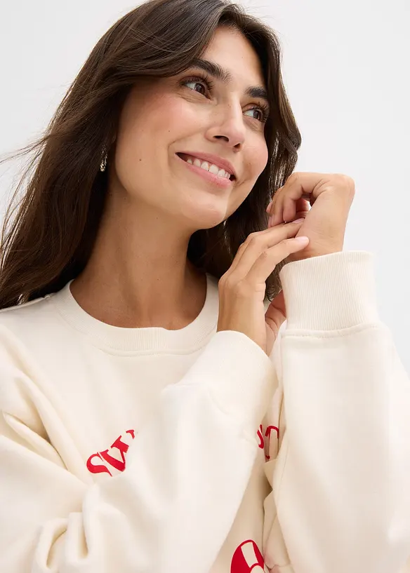 Sweat-shirt doux pour la grossesse et l’allaitement, bonprix