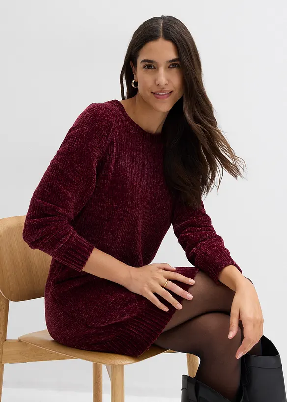 Robe en maille oversize, bonprix