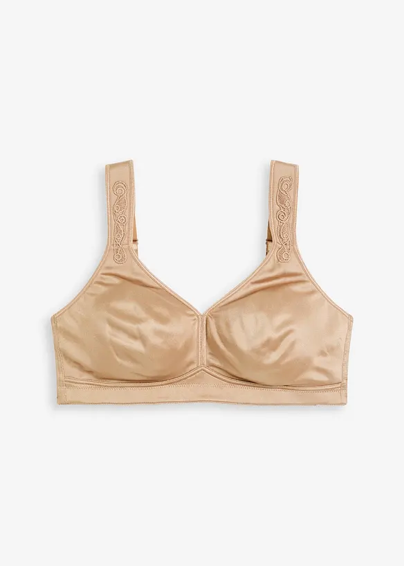 Soutien-gorge grand maintien sans armatures avec bretelles rembourrées, bonprix