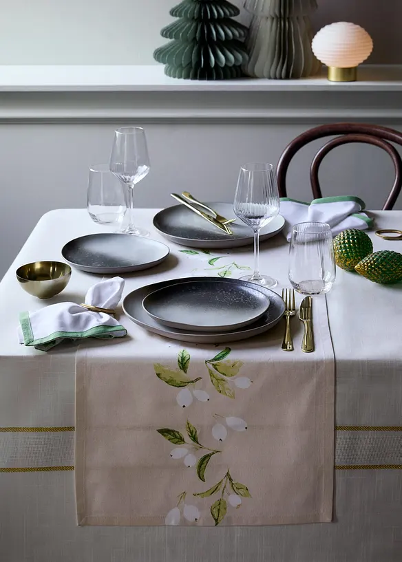 Chemin de table en coton, bonprix