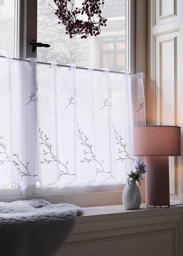 Brise-bise brodé, bonprix