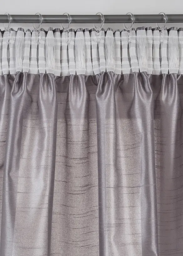 Rideau l&eacute;g&egrave;rement brillant, aussi en extra long (1&nbsp;pce), bonprix