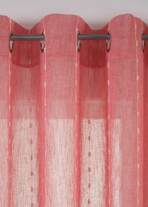 Rideau à rayures tissées (1 pce), bonprix