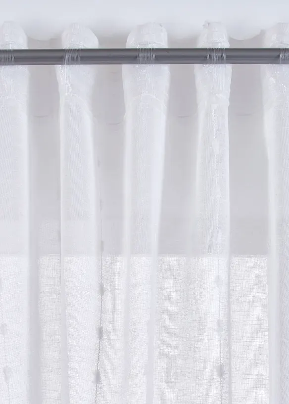 Rideau à rayures tissées (1 pce), bonprix