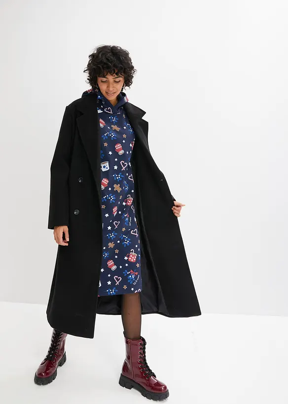 Robe sweat de Noël, bonprix