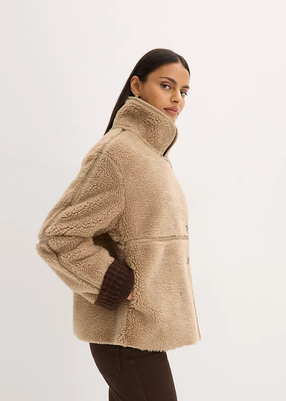 Veste en sherpa, bonprix