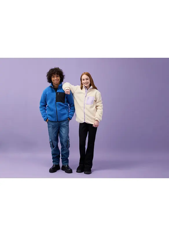 Veste en sherpa, bonprix