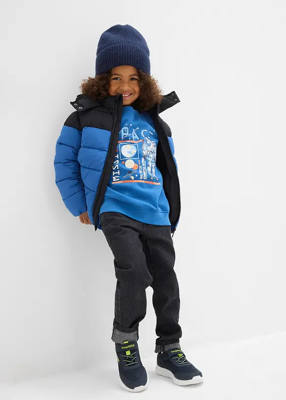 Doudoune d’hiver doublée et déperlante, bonprix