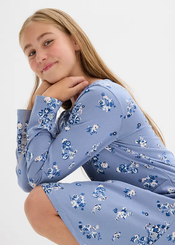 Robe en jersey 100% coton, bonprix