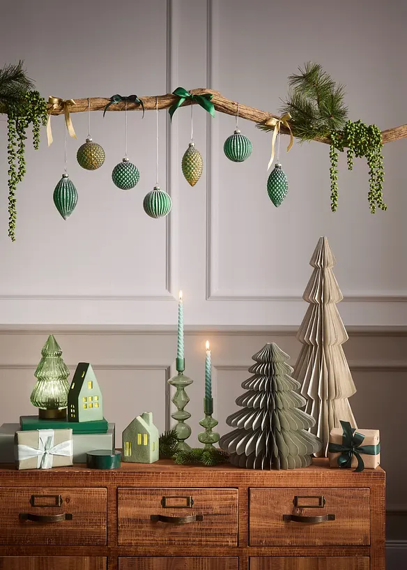 Maisons LED déco (2 pces), bonprix