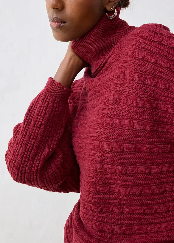 Pull en laine mérinos, bonprix