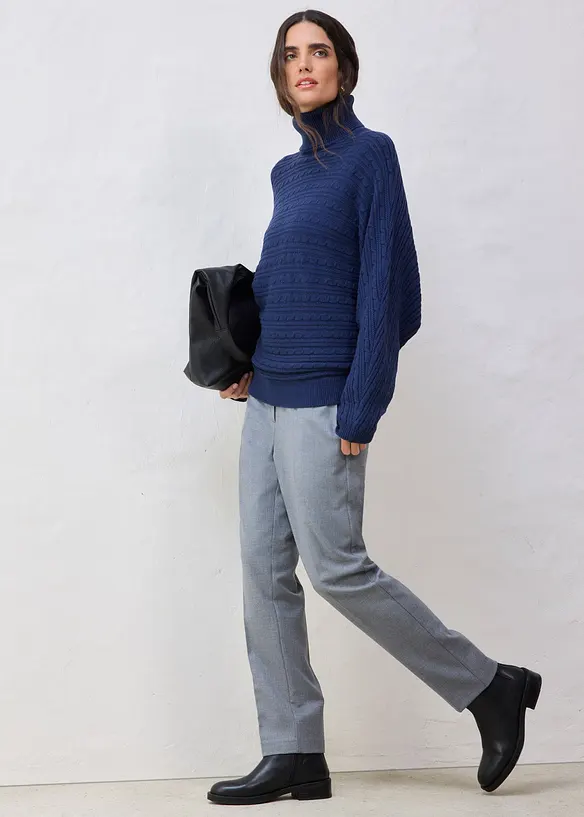 Pull en laine m&eacute;rinos, bonprix