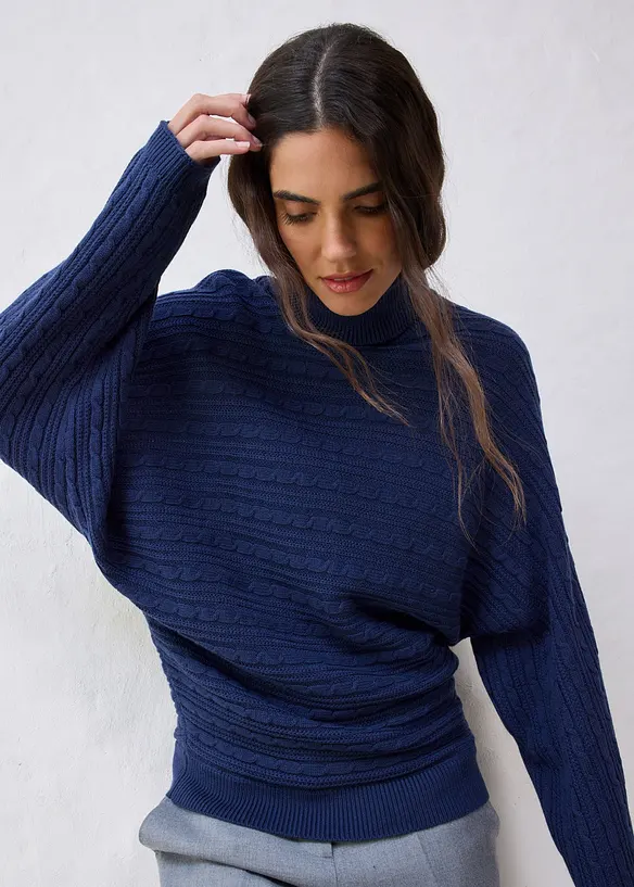 Pull en laine m&eacute;rinos, bonprix