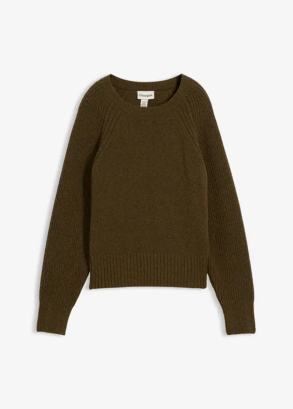 Pull en laine, bonprix