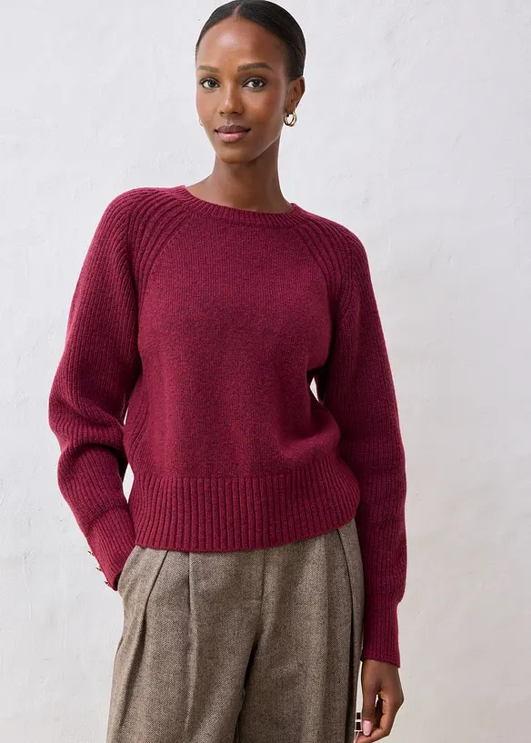 Pull en laine, bonprix