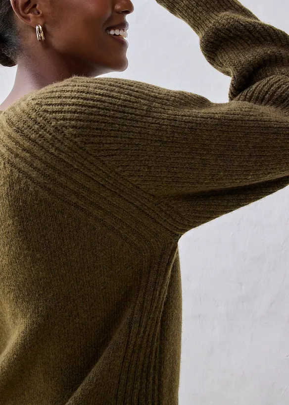 Pull en laine, bonprix