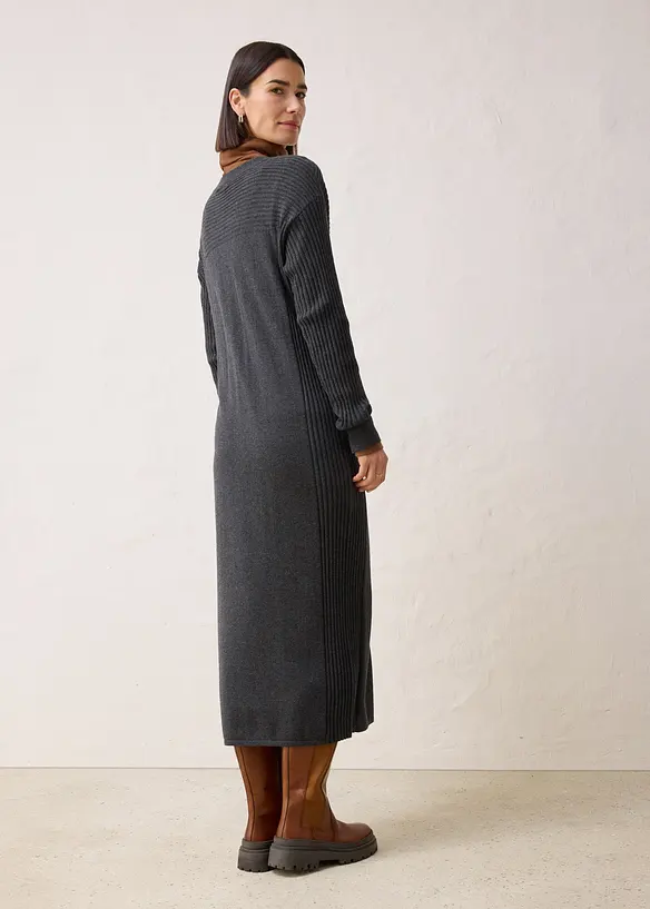 Robe pull en laine mérinos, bonprix