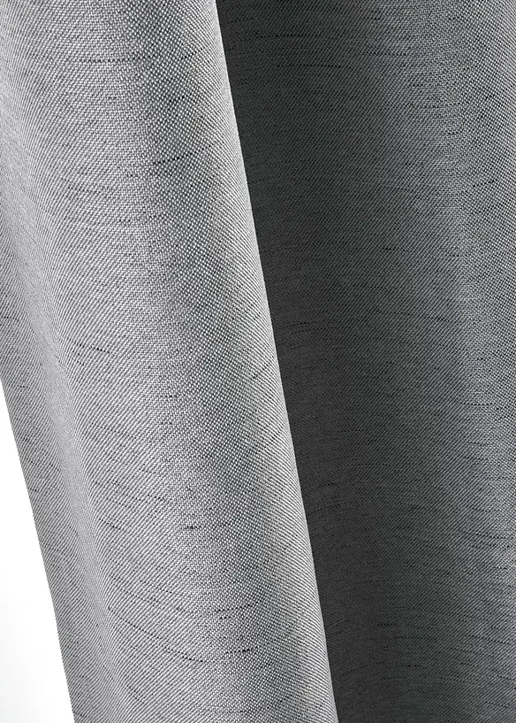 Rideaux occultants textur&eacute;s (2 pces), bonprix