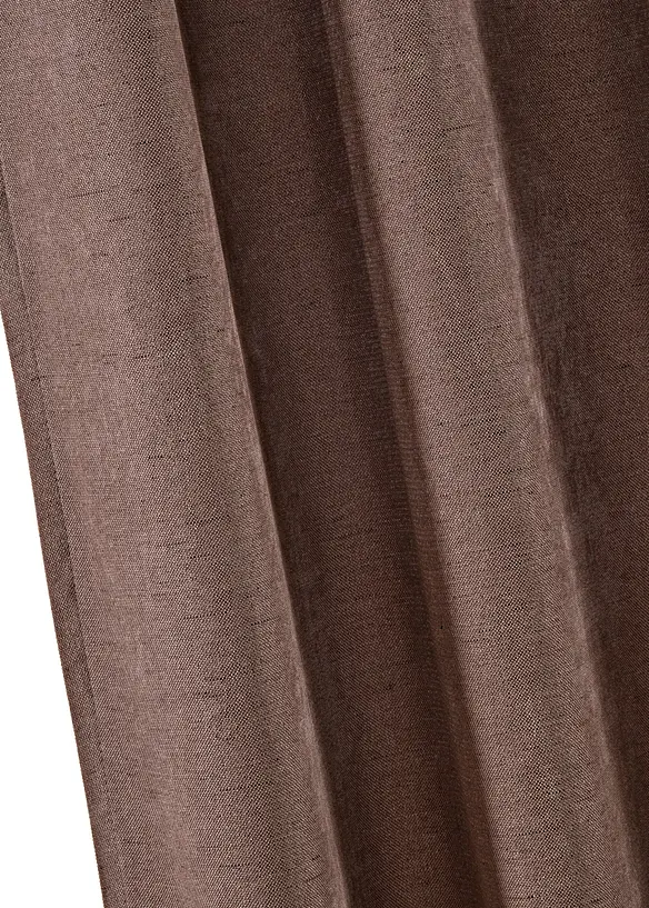 Rideaux occultants textur&eacute;s (2 pces), bonprix