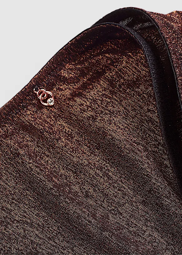 Slip Maxi brésilien en matière brillante, bonprix